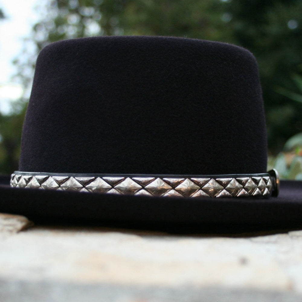 HAT BAND DIAMOND HALF DIAMOND STERLING