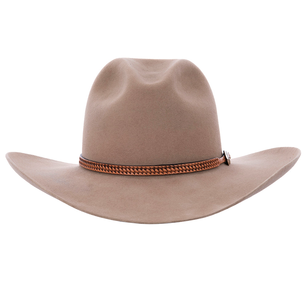 ANTIQUE BROWN BASKET HATBAND