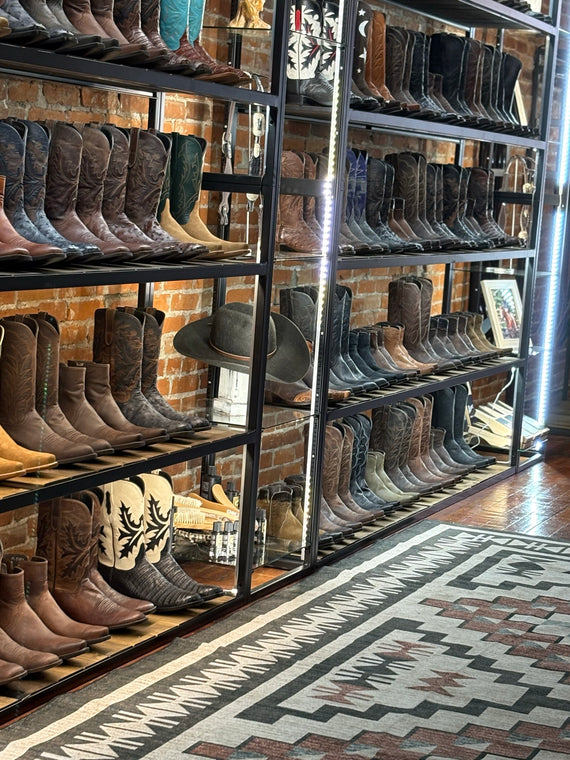 Inside Burns Saddlery Pendleton