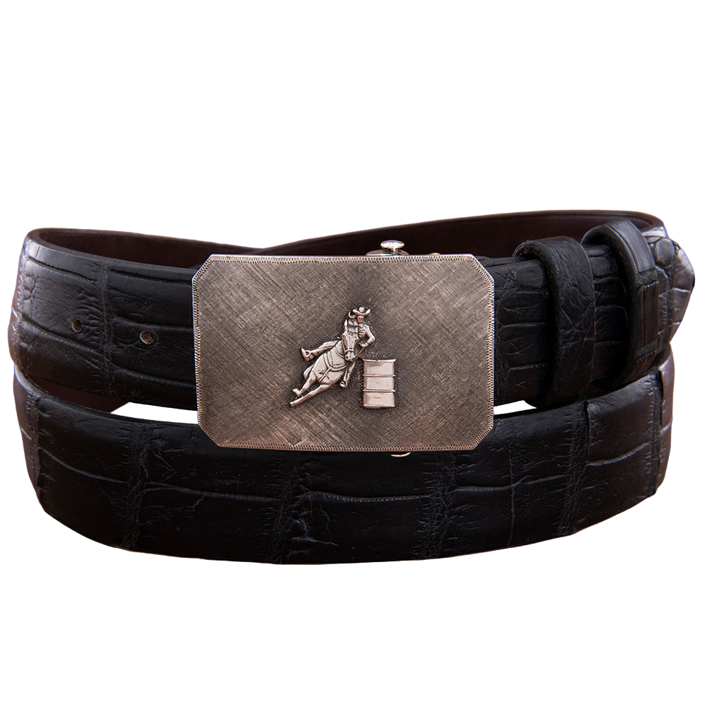 SST MESA CROSSHATCH BUCKLE W/ BARREL RACER