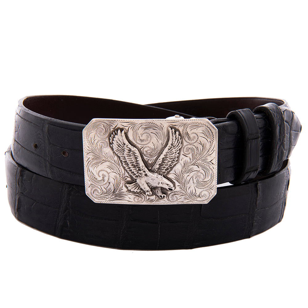 Sunset Trails Western Engraved Mesa Buckle w/ Eagle