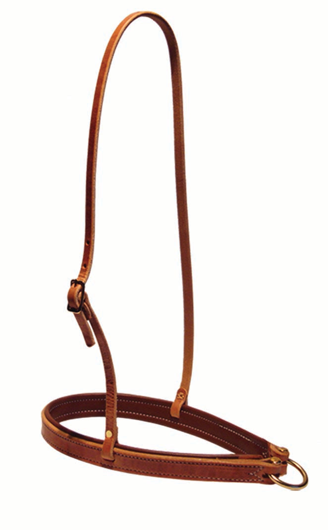 Harness Leather Noseband Latigo Lined