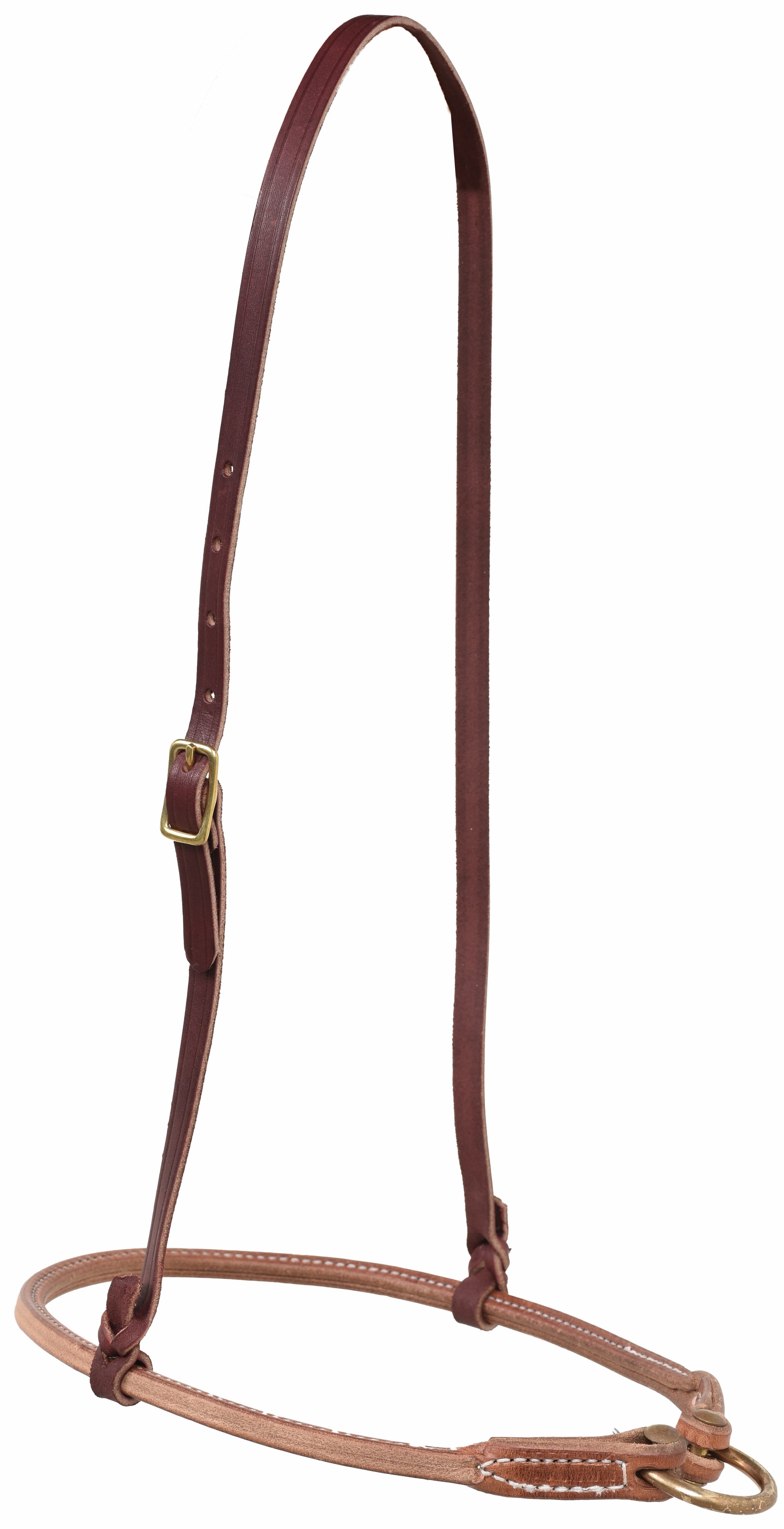 Rolled Harness Leather Noseband Latigo Hanger