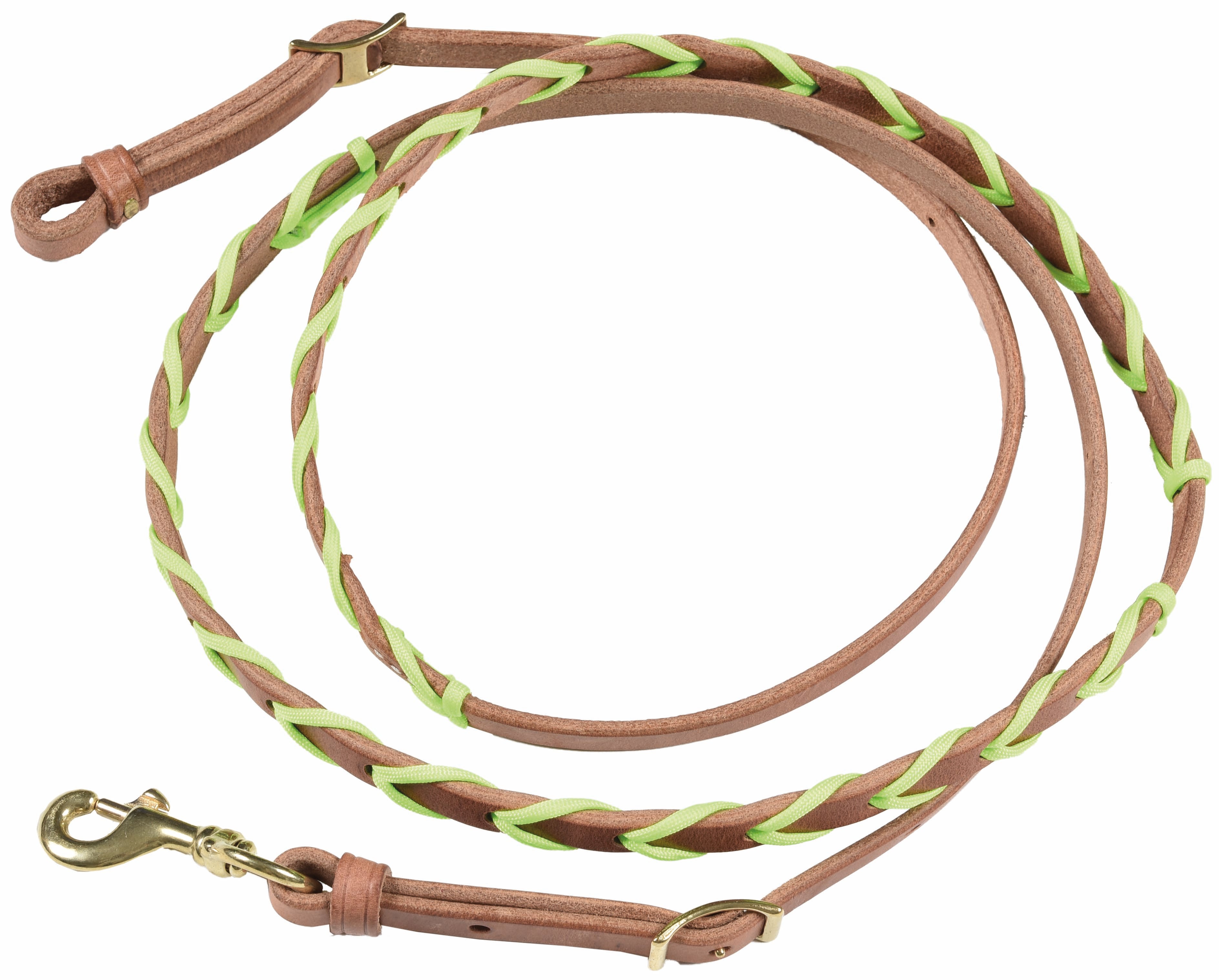 Harness Cord Laced Barrel Rein